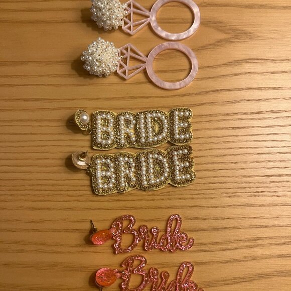 Assorted Bride Earrings - Picture 1 of 1